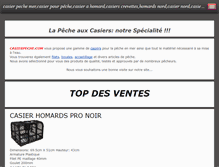 Tablet Screenshot of casierpeche.com
